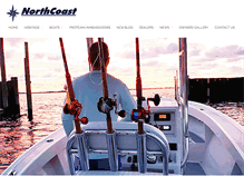 Tablet Screenshot of northcoastboats.com
